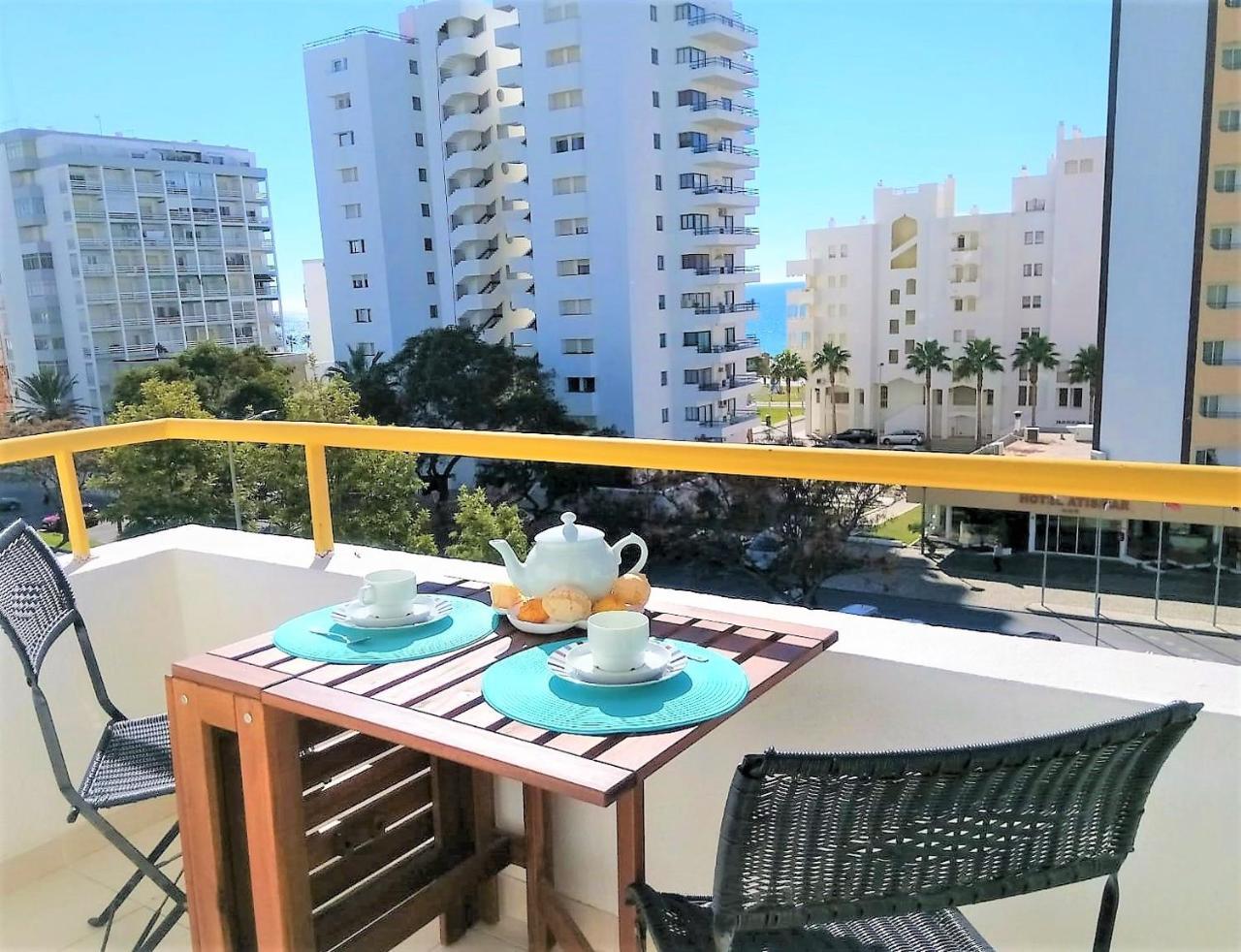 קווארטיירה Sol Europa- Vista Mar, 150Mt Praia, Wifi מראה חיצוני תמונה